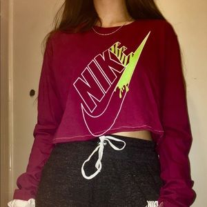 Custom NIKE top